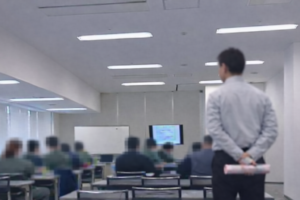 会議室でのプレゼンテーション